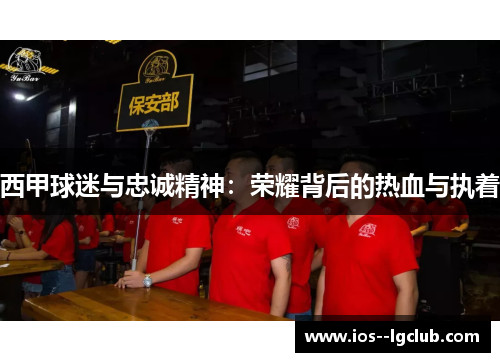 西甲球迷与忠诚精神：荣耀背后的热血与执着